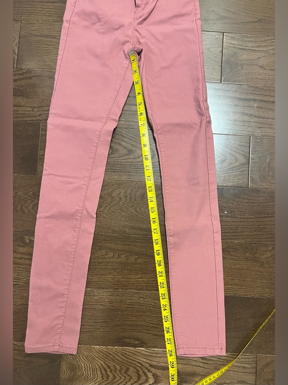 Dark Pink YMI Skinny Pants - Picture 3 of 3